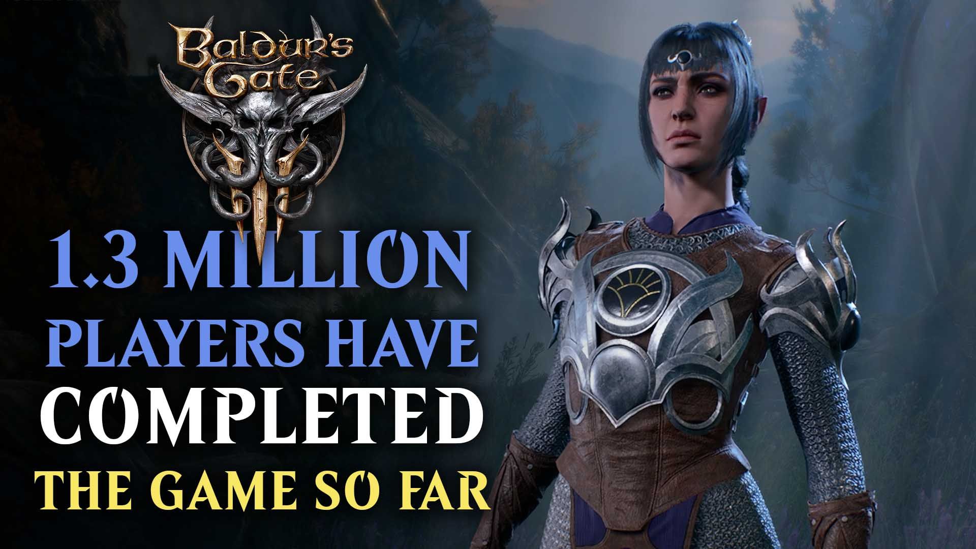 Baldur&rsquo;s-Gate-3-1.3-Million-Players-Have-Completed-the-Game-So-Far