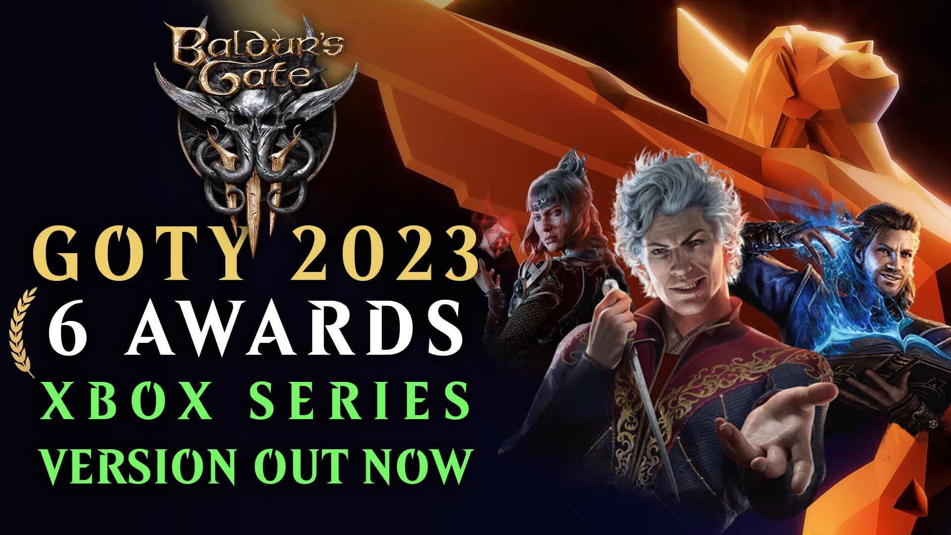 Baldur&rsquo;s-Gate-3-GOTY-2023-TGA-6-Awards-Xbox-Series