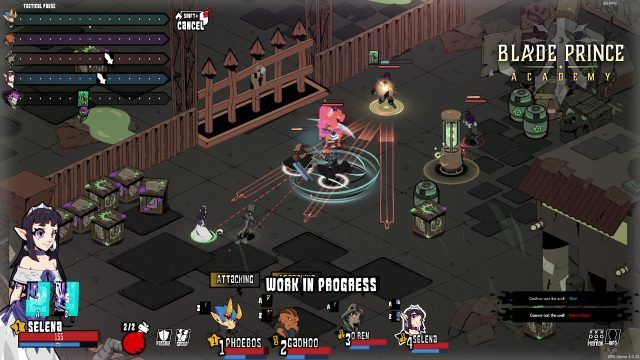 Blade Prince Academy gameplay
