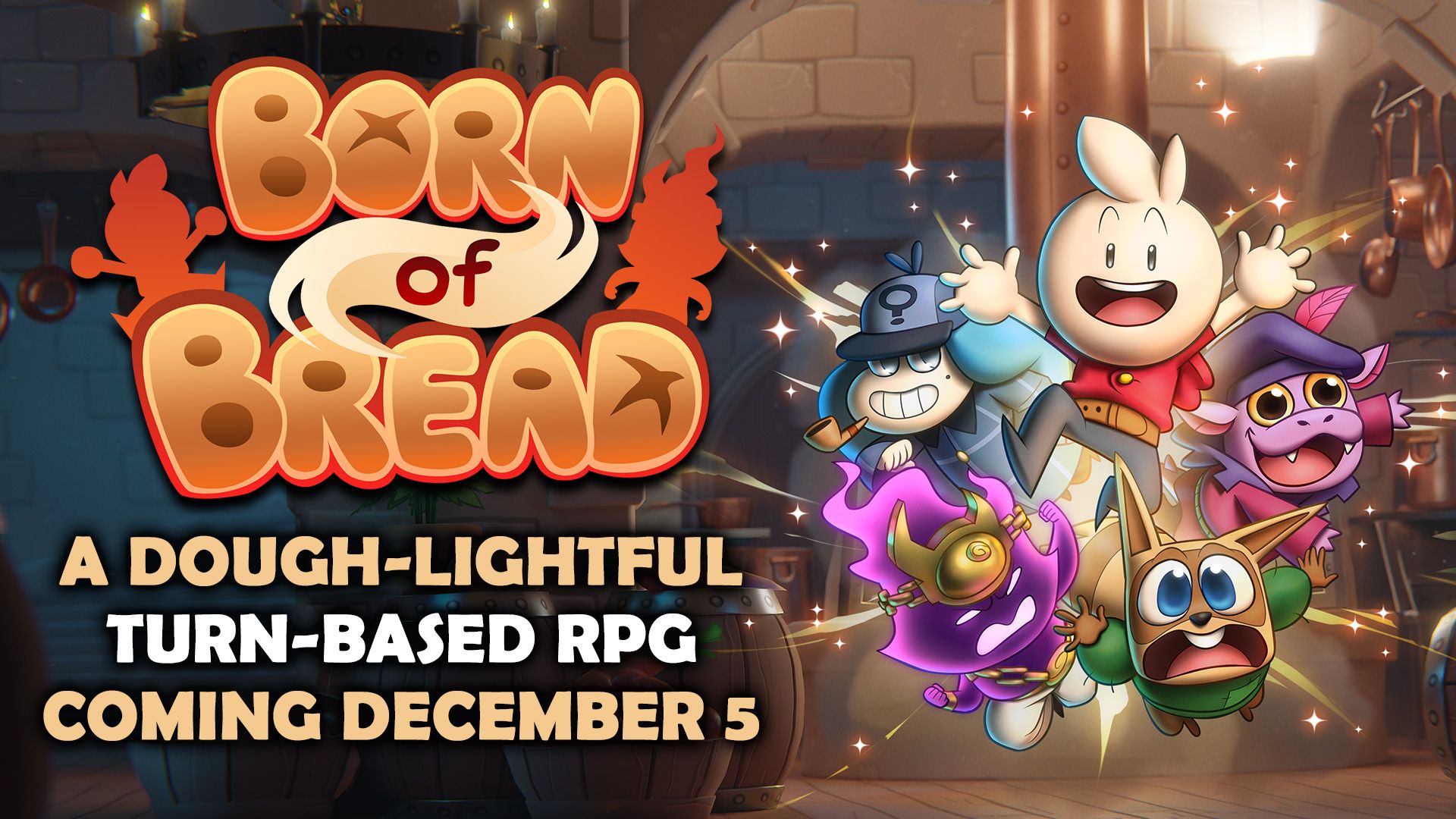 Born of Bread is a Dough-Lightful Turn-Based RPG Coming December 5