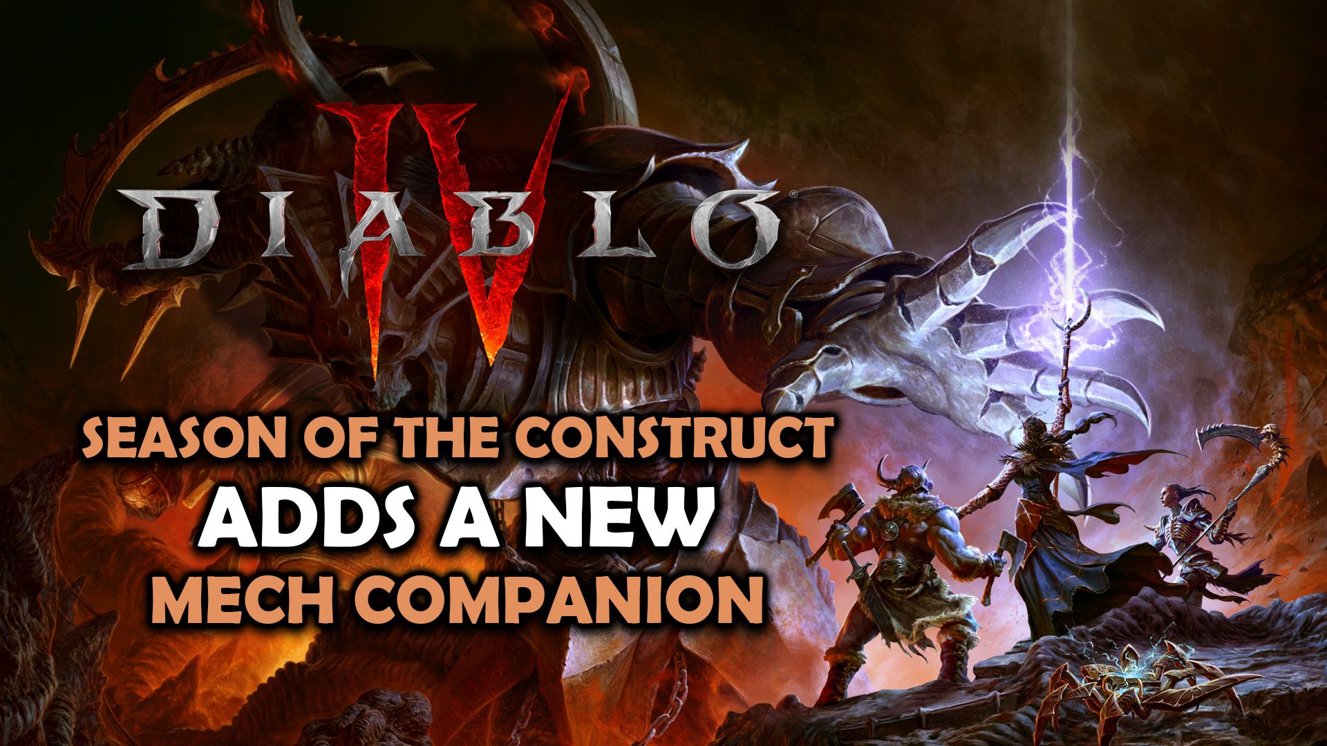Diablo IV - Season of the Construct Adds a New Mech Companion