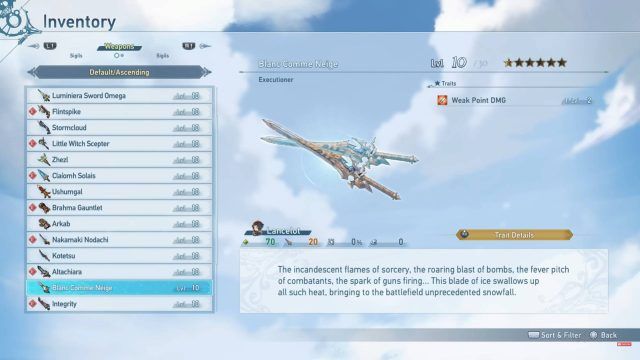 Granblue Fantasy Relink Beginners Guide Weapons