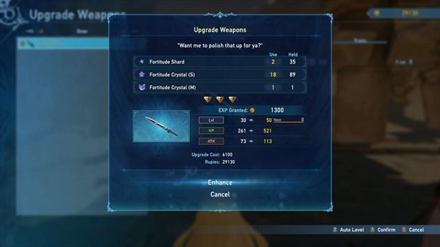 Weapon Upgrade Materials