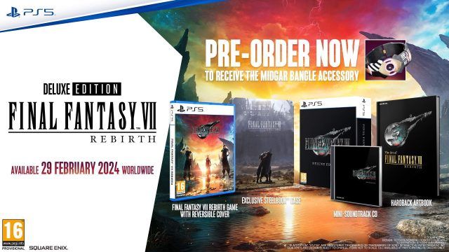 Final Fantasy 7 Rebirth - Physical Deluxe Edition Pre-Order