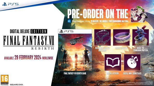 Final Fantasy 7 Rebirth - Digital Deluxe Edition Pre-Order