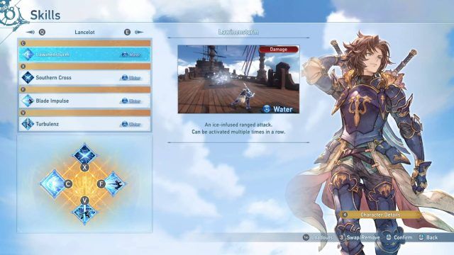 Granblue Fantasy Relink Lancelot Build &amp; Character Guide
