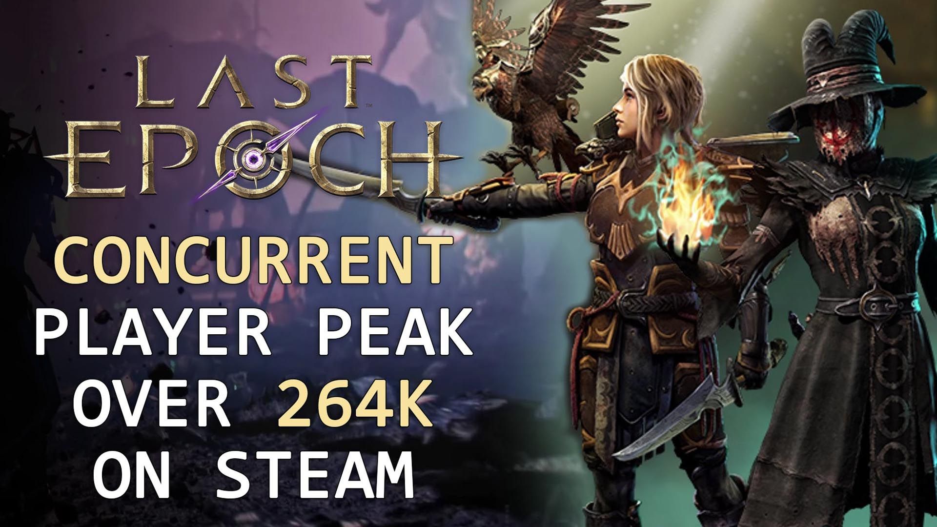 Last Epoch Concurrent Player Peak Over 264k