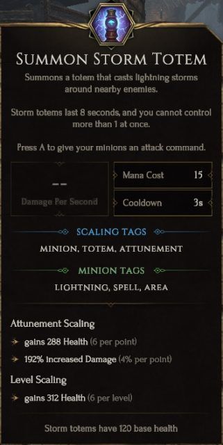 Last Epoch Primalist 1-50 Leveling Build - Summon Storm Totem