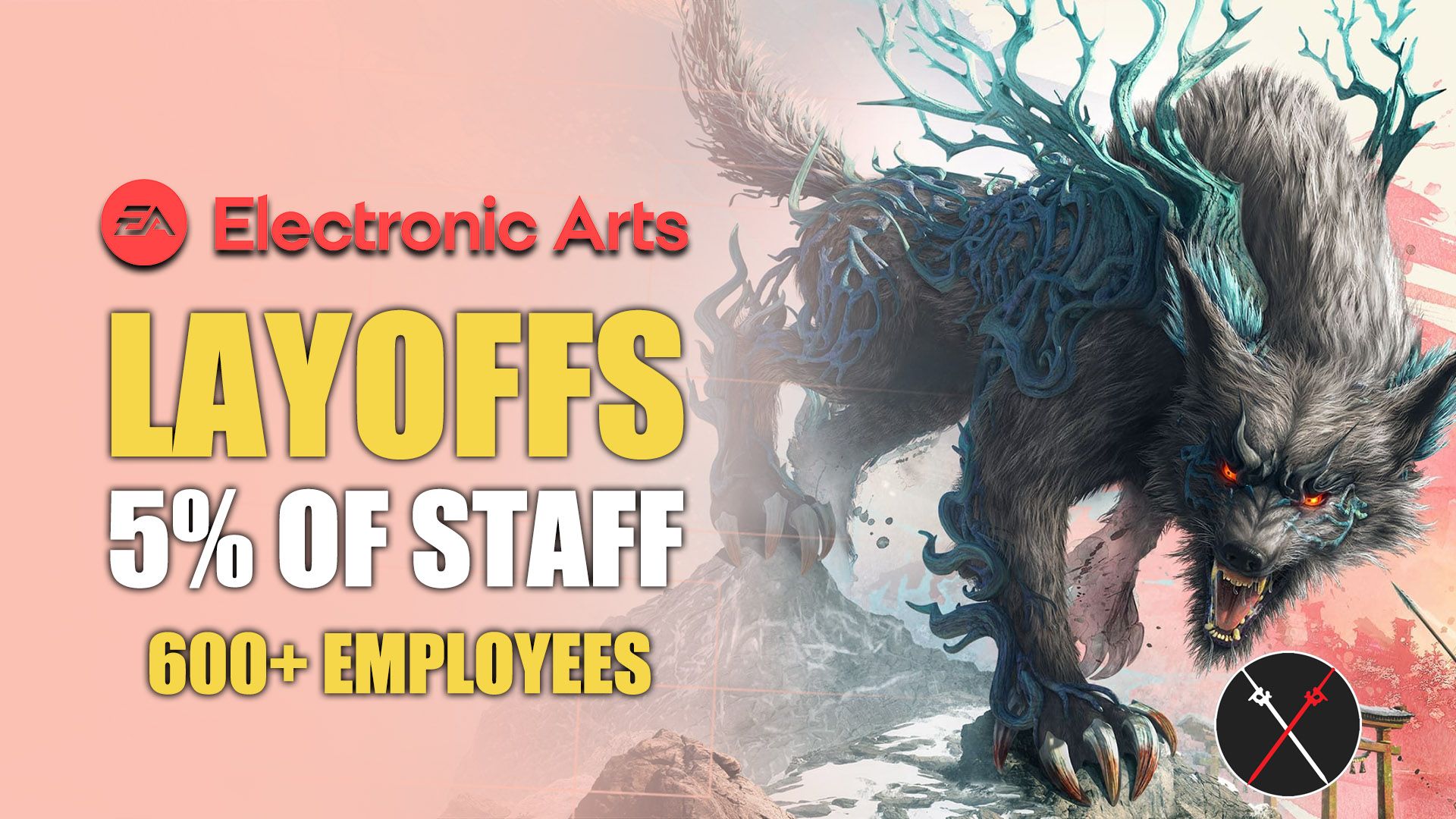ea lays off 5 percent of employees
