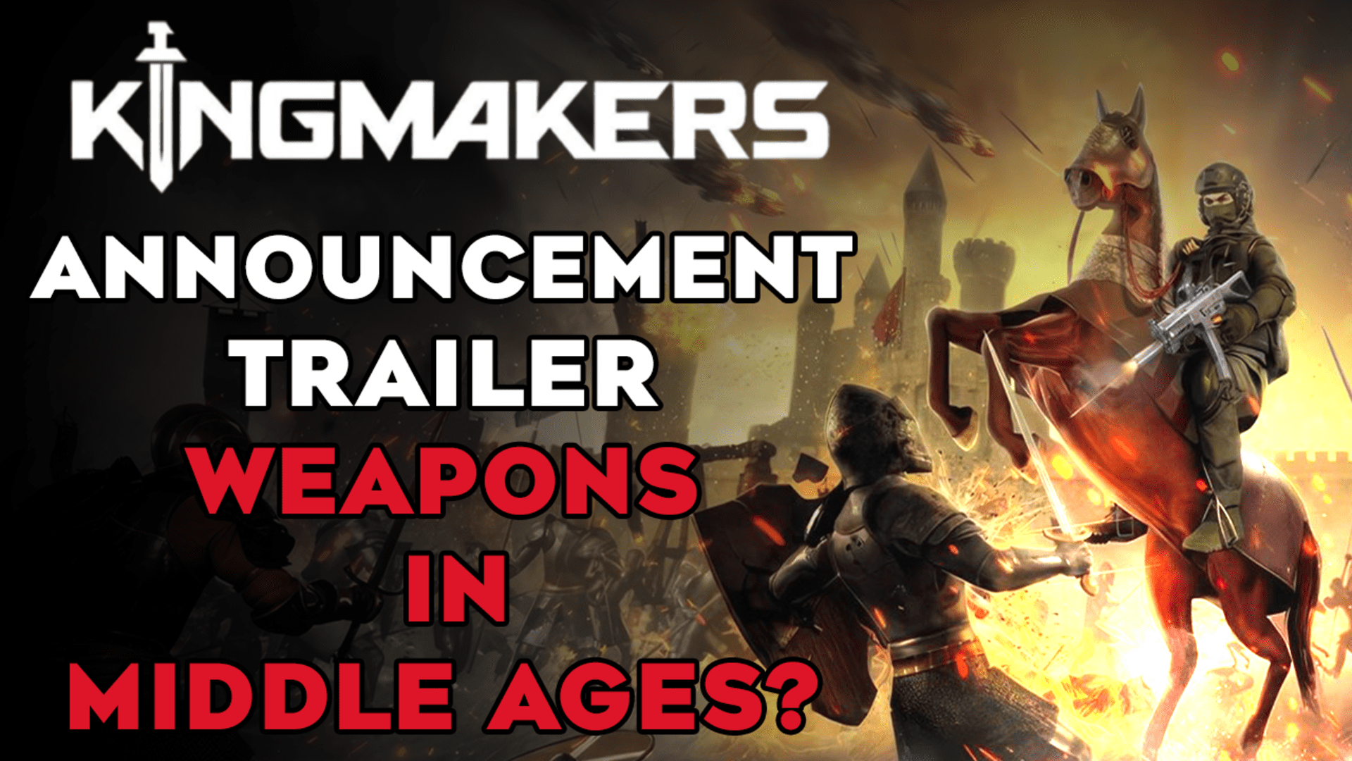 kingsmakers announcement trailer time travel warfare