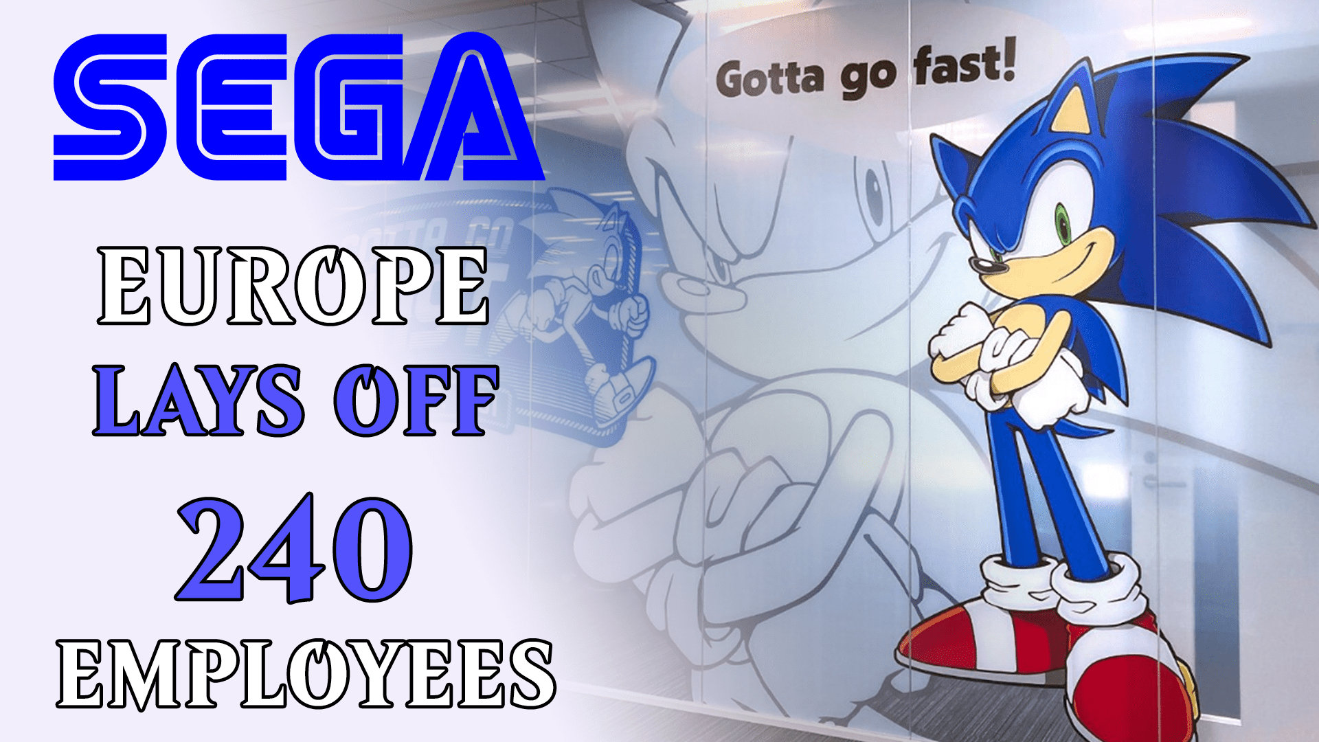 sega europe lay off