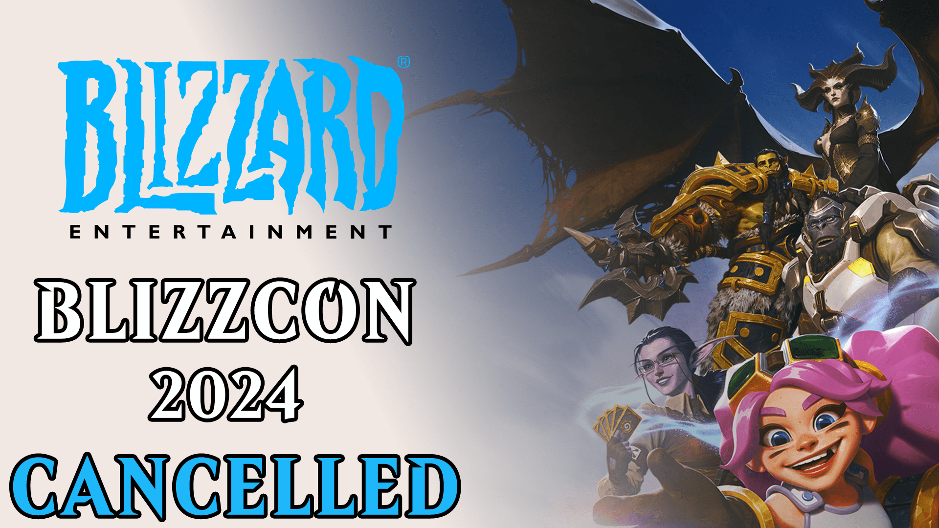 blizzcon 2024 cancelled