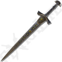 The Miquellan Knight&rsquo;s Sword scales primarily with Strength, Faith, and Dexterity and is a good Weapon for dealing Physical Damage, but also can deal Holy Damage during combat.