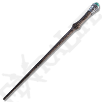 The Academy Glintstone Staff scales primarily with Strength and Intelligence and is a good Weapon for spellcasters.