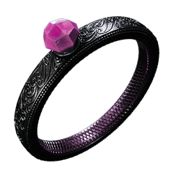 Stone Of Malevolence is a ring that grants an increase of 15% in the amount of Mod Power that Elemental damage provides.