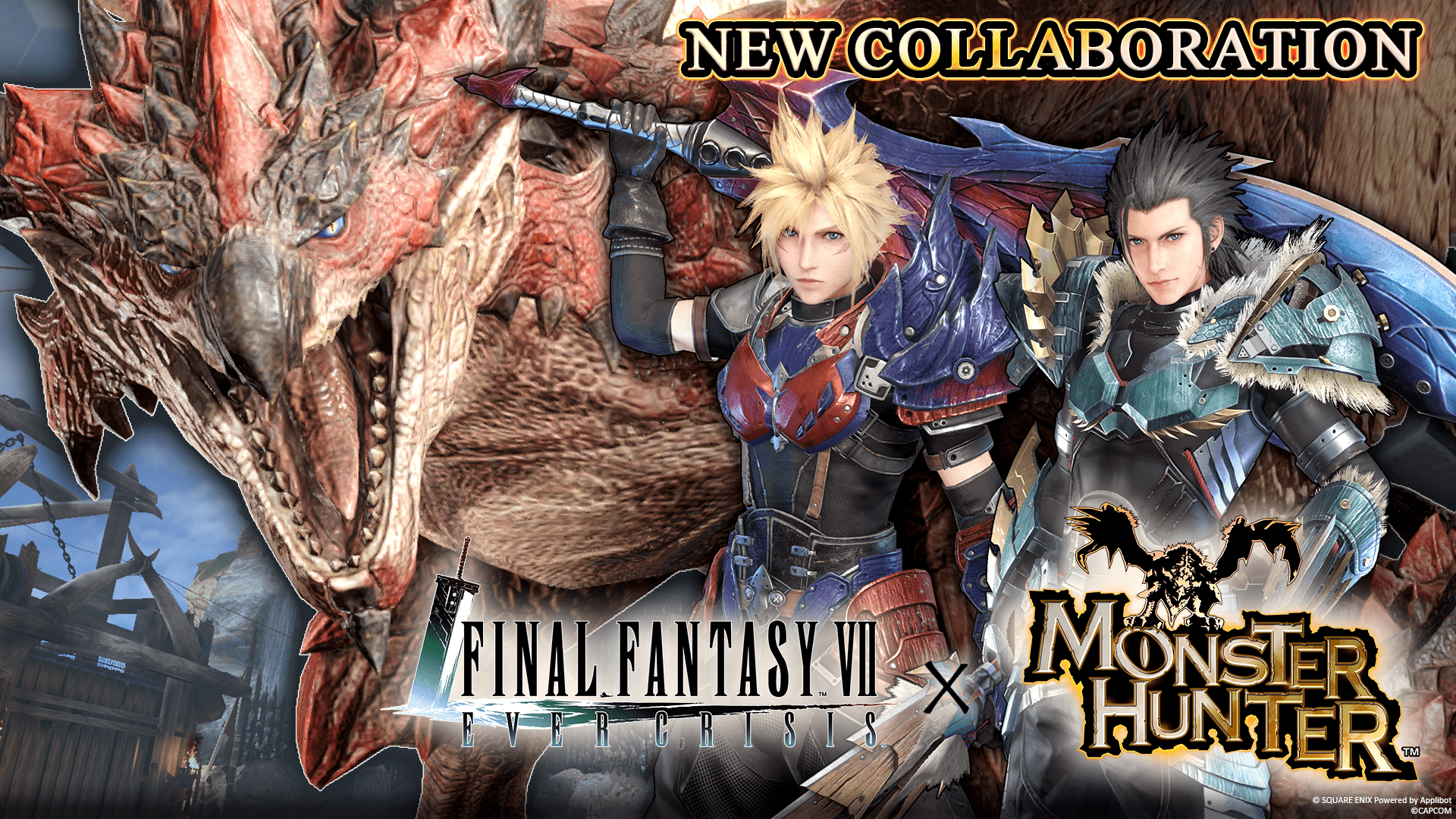 FFVIIEC Monster Hunter Crossover