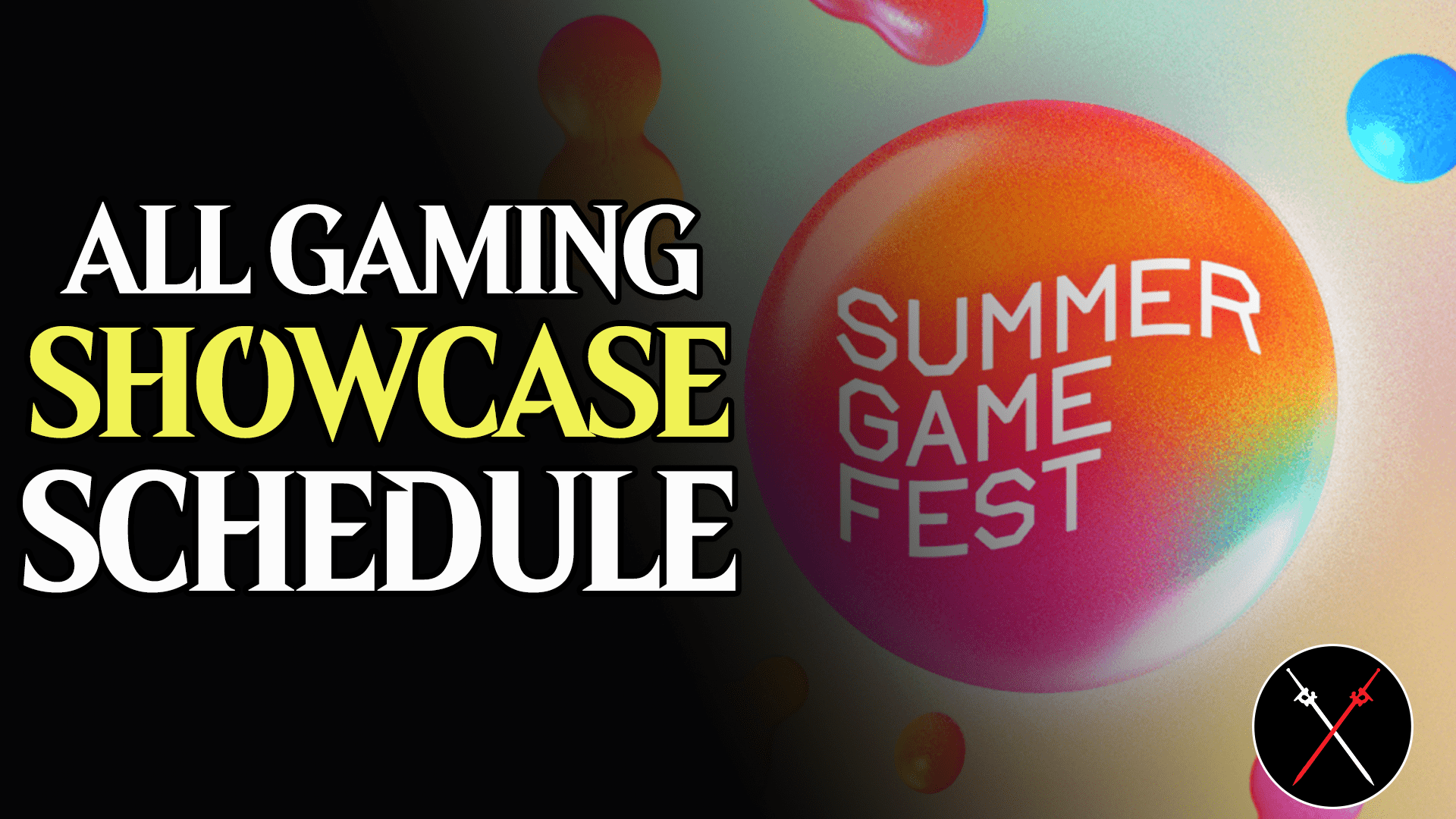 all gaming showcase schedule
