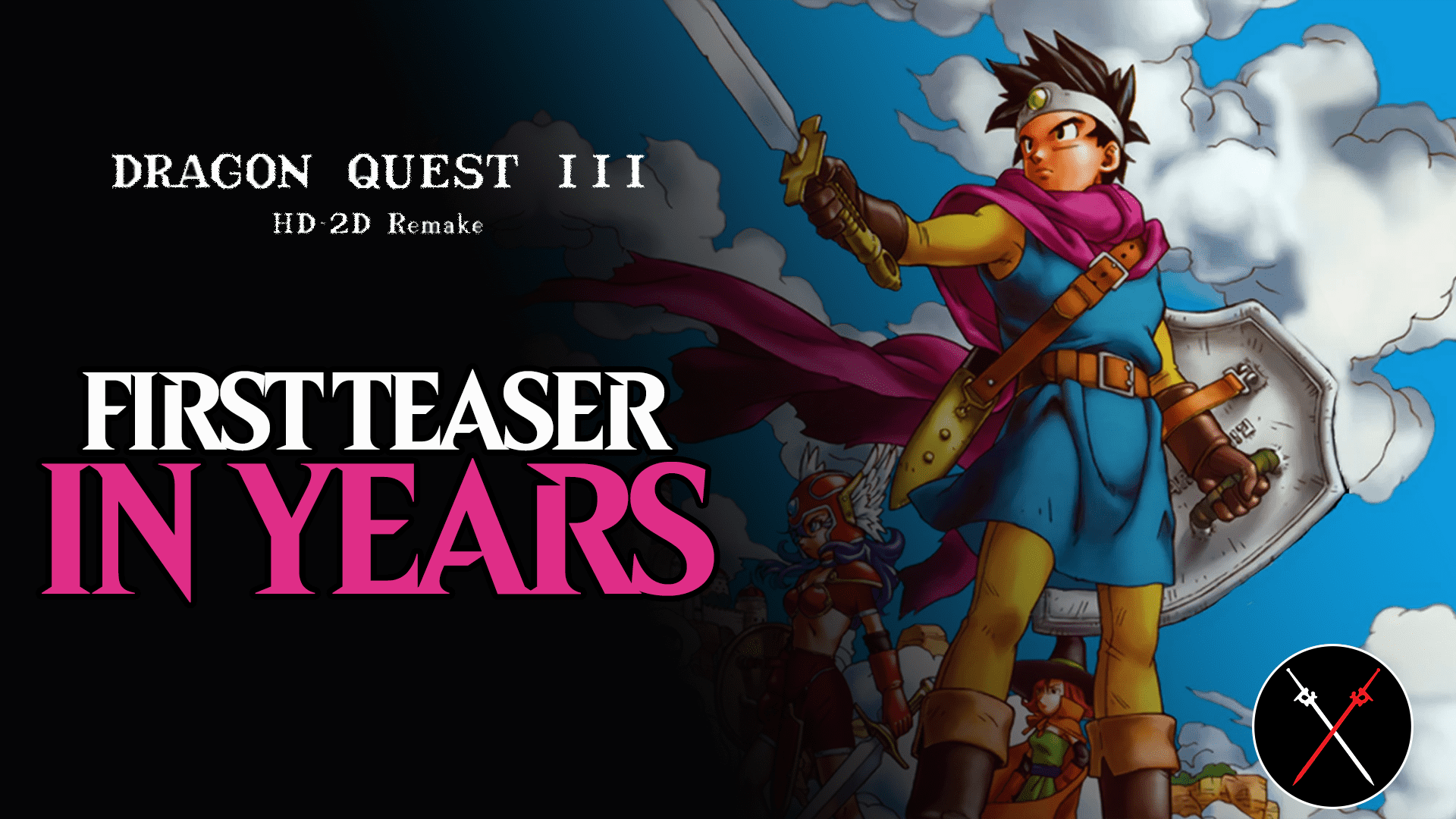 dragon quest 3hd remake teaser