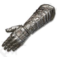 Scaled Gauntlets are part of the Scaled Set, and is a hard scaled armor arm piece for defense.