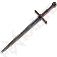 The Lordsworn&rsquo;s Straight Sword scales primarily with Strength and Dexterity and is a good Weapon for strong melee combat.