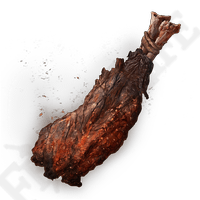 Exalted Flesh is a Consumable Item which upon using will give a 20% boost to physical Attack Power for 30 seconds