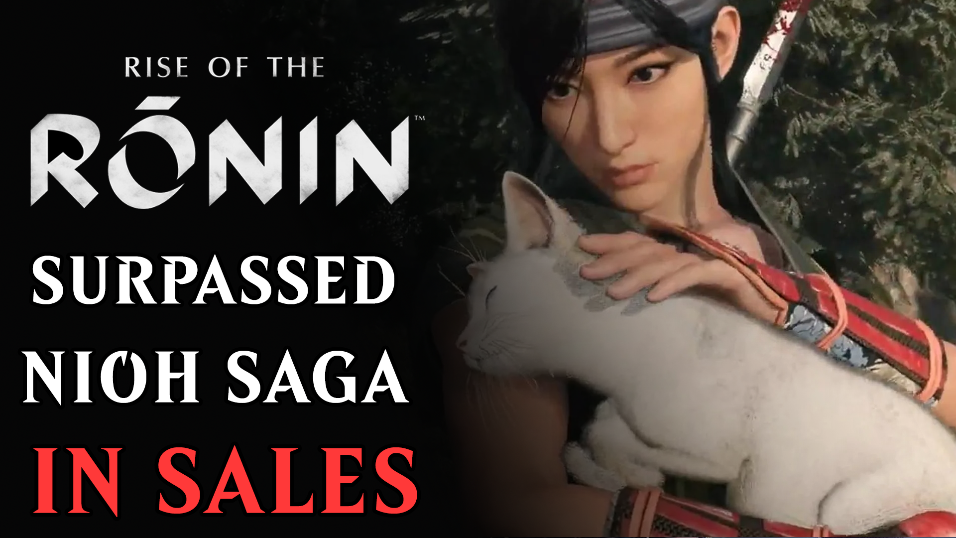 rise of the ronin surpasse nioh saga