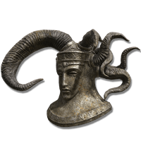 Horned Warrior Helm is part of the Horned Warrior Set
