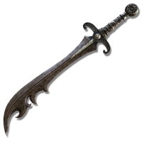 The Horned Warrior&rsquo;s Sword scales primarily with Strength and Dexterity and is a good Weapon for players who like paired weapons or Curved Swords but don&rsquo;t want to farm two.
