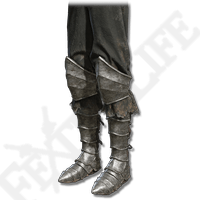 Ronin&rsquo;s Greaves is part of the Ronin&rsquo;s Set Armor Set, and is a medium weight armor worn by Bloody Finger Hunter Yura.