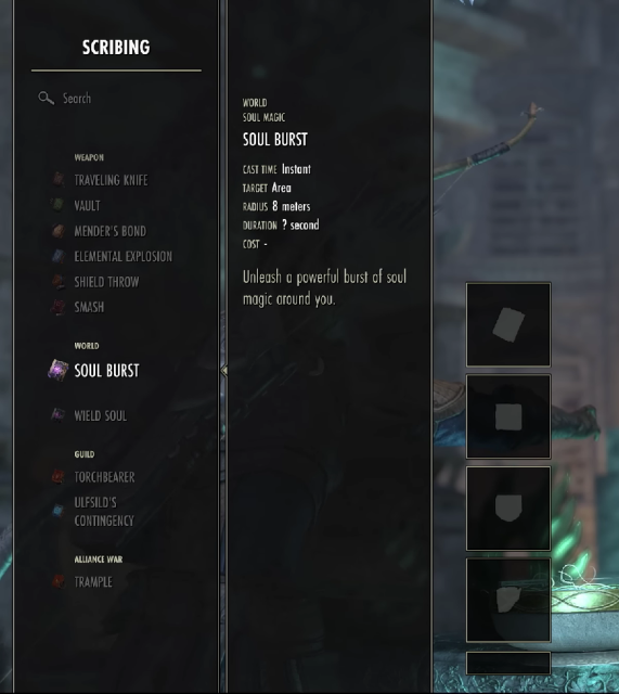 Elder Scrolls Online: Gold Road   Introduction to Scribing