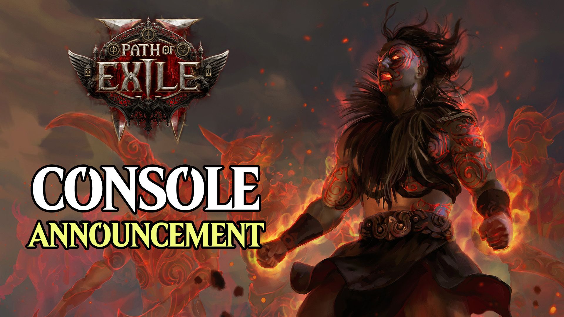 path of exile 2 console announcement