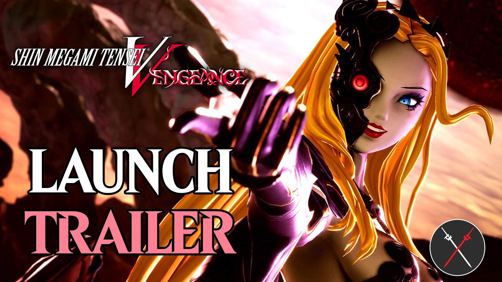 shin megami tensei v launch trailer cover