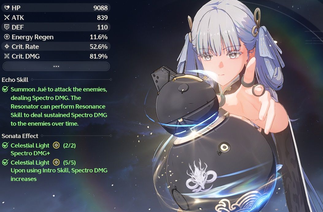 Wuthering Waves Jinhsi Build Guide