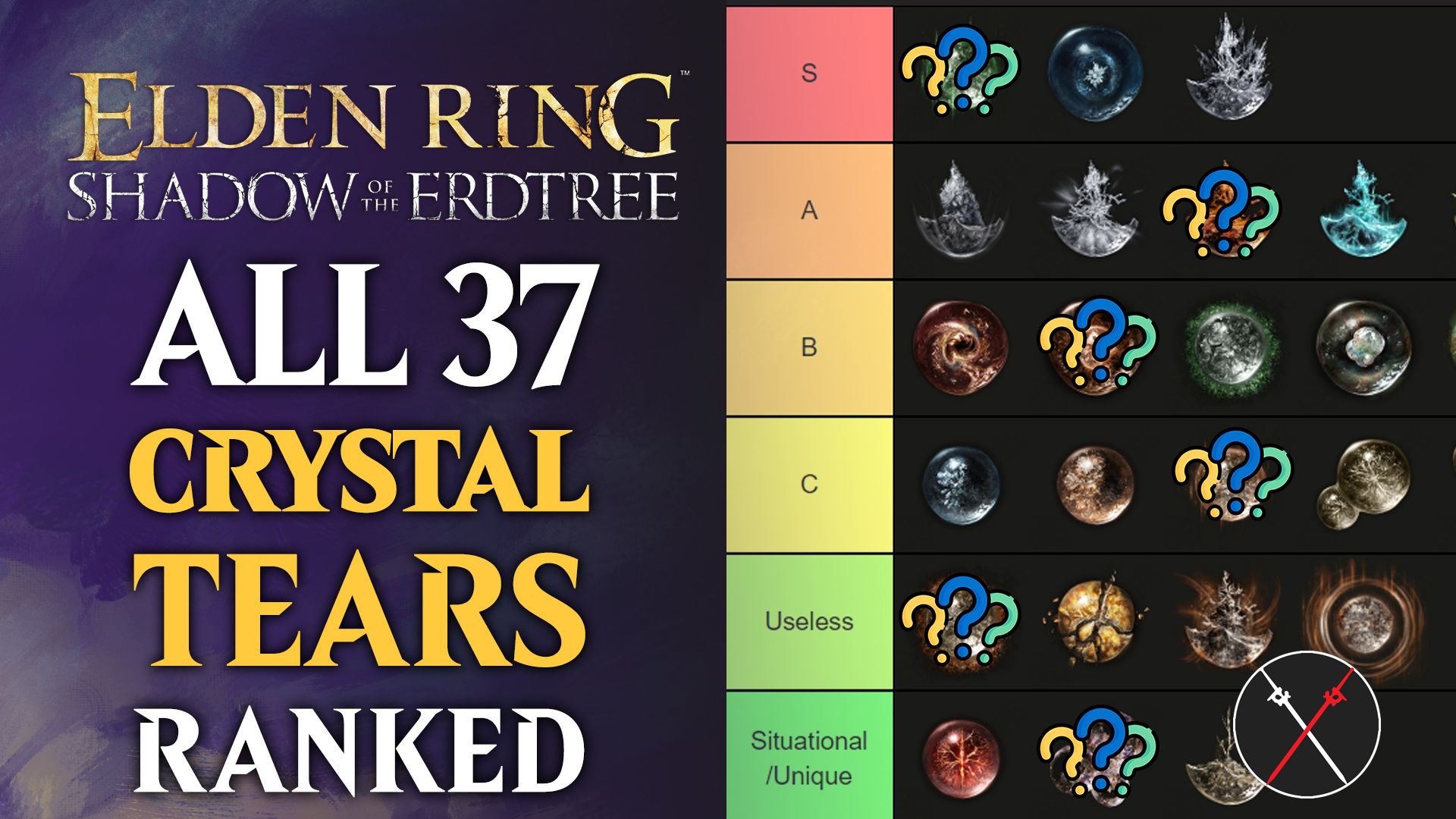 elden ring all crystal tears ranked shadow of the erdtree dlc expansion