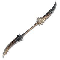 The Euporia scales primarily with Strength, Dexterity and Faith and is a good Weapon for Faith players looking for a twinblade.