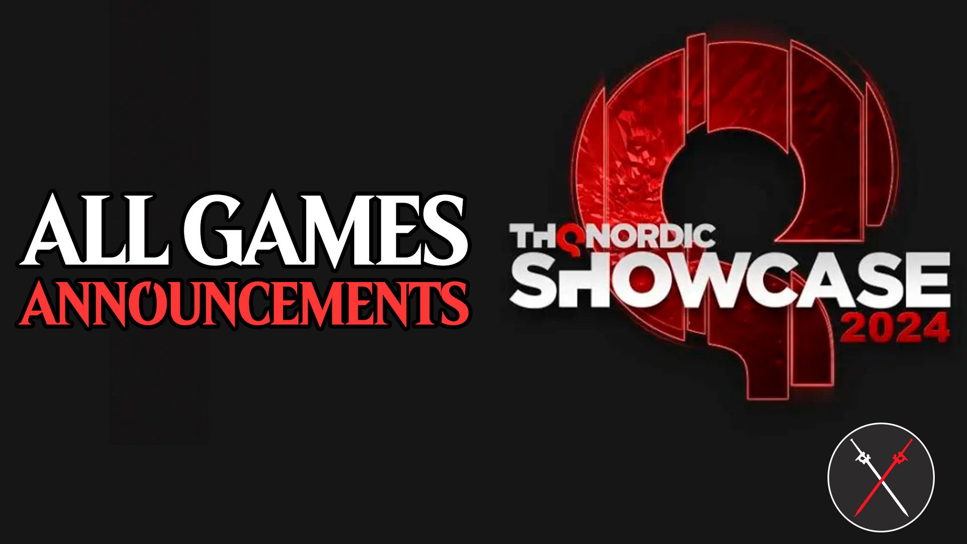 THQ Nordic Showcase 2024 all games