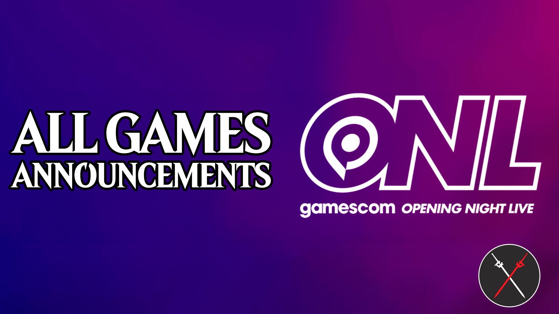 gamescom opening night live 2024 all games announcements