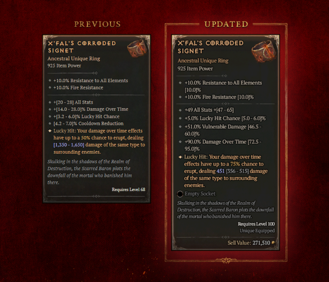 Diablo IV Season 5   Patch 1.5.0 Overview