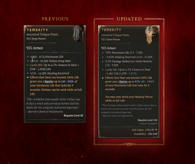 Diablo IV Season 5   Patch 1.5.0 Overview