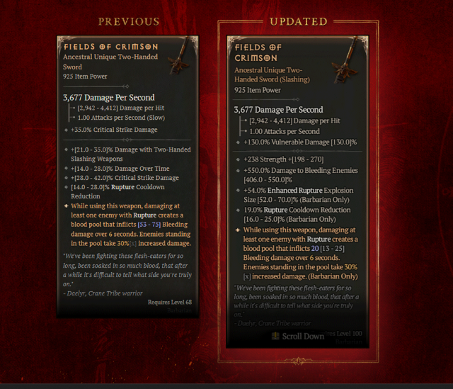 Diablo IV Season 5   Patch 1.5.0 Overview