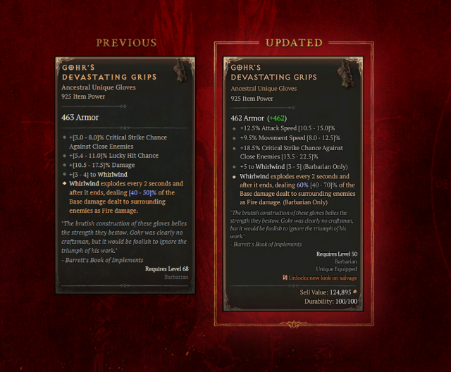 Diablo IV Season 5   Patch 1.5.0 Overview