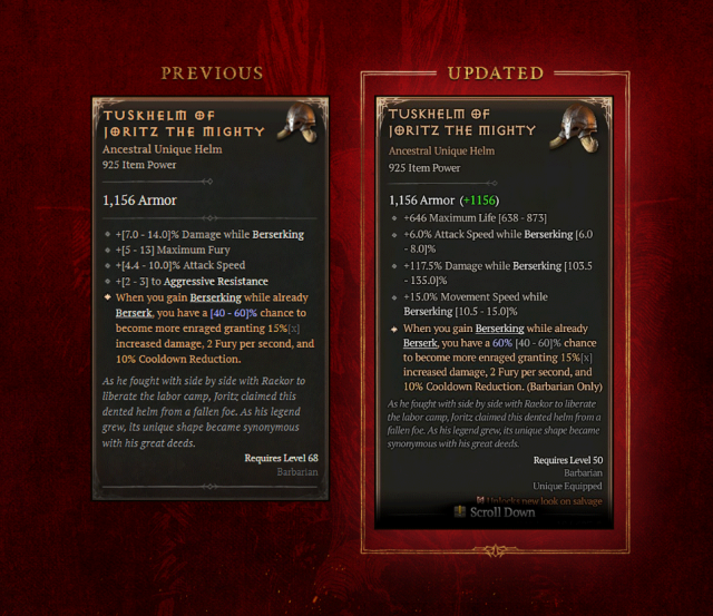 Diablo IV Season 5   Patch 1.5.0 Overview