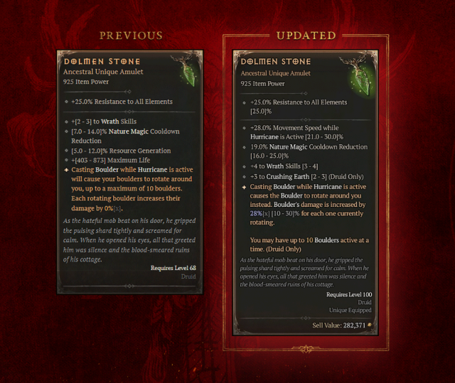 Diablo IV Season 5   Patch 1.5.0 Overview