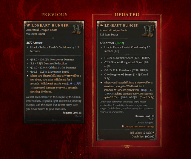 Diablo IV Season 5   Patch 1.5.0 Overview