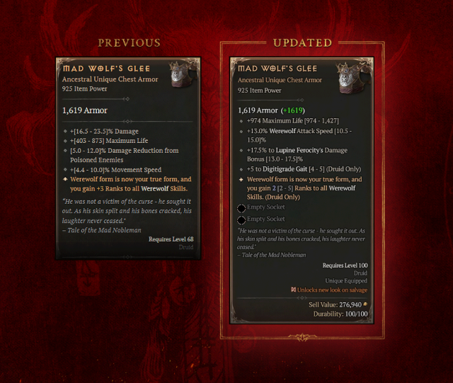 Diablo IV Season 5   Patch 1.5.0 Overview