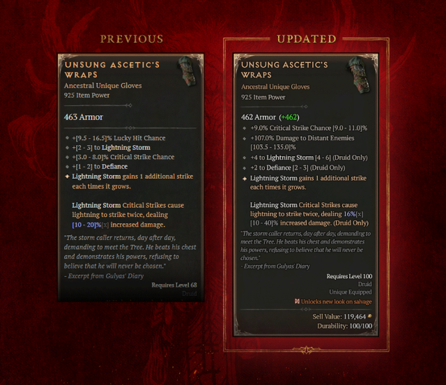 Diablo IV Season 5   Patch 1.5.0 Overview