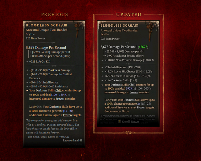 Diablo IV Season 5   Patch 1.5.0 Overview