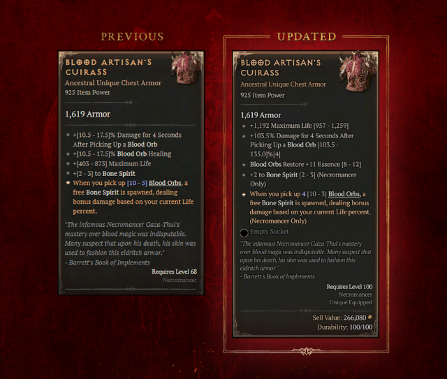 Diablo IV Season 5   Patch 1.5.0 Overview