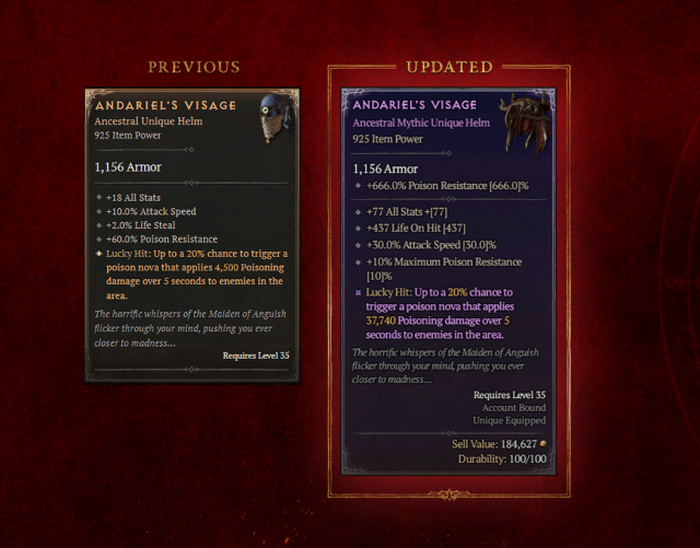 Diablo IV Season 5   Patch 1.5.0 Overview