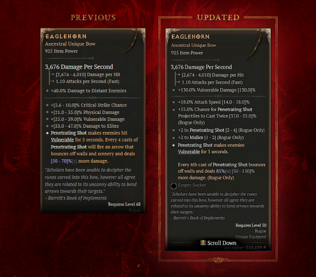 Diablo IV Season 5   Patch 1.5.0 Overview